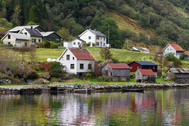 istock Bakka at Naeroysfjord 924930716