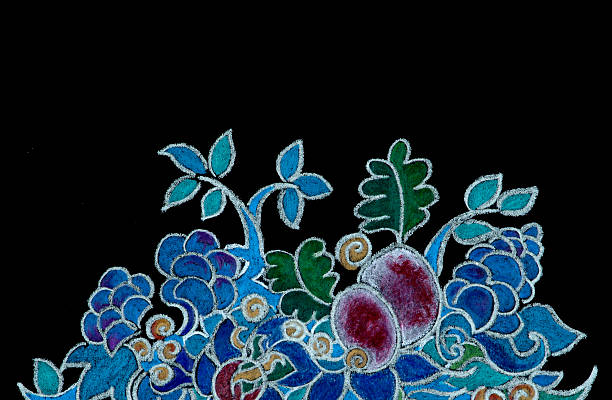 istock leaves and trees-handmade draw 92493195