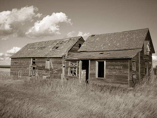 istock abandoned house sepia 92493212