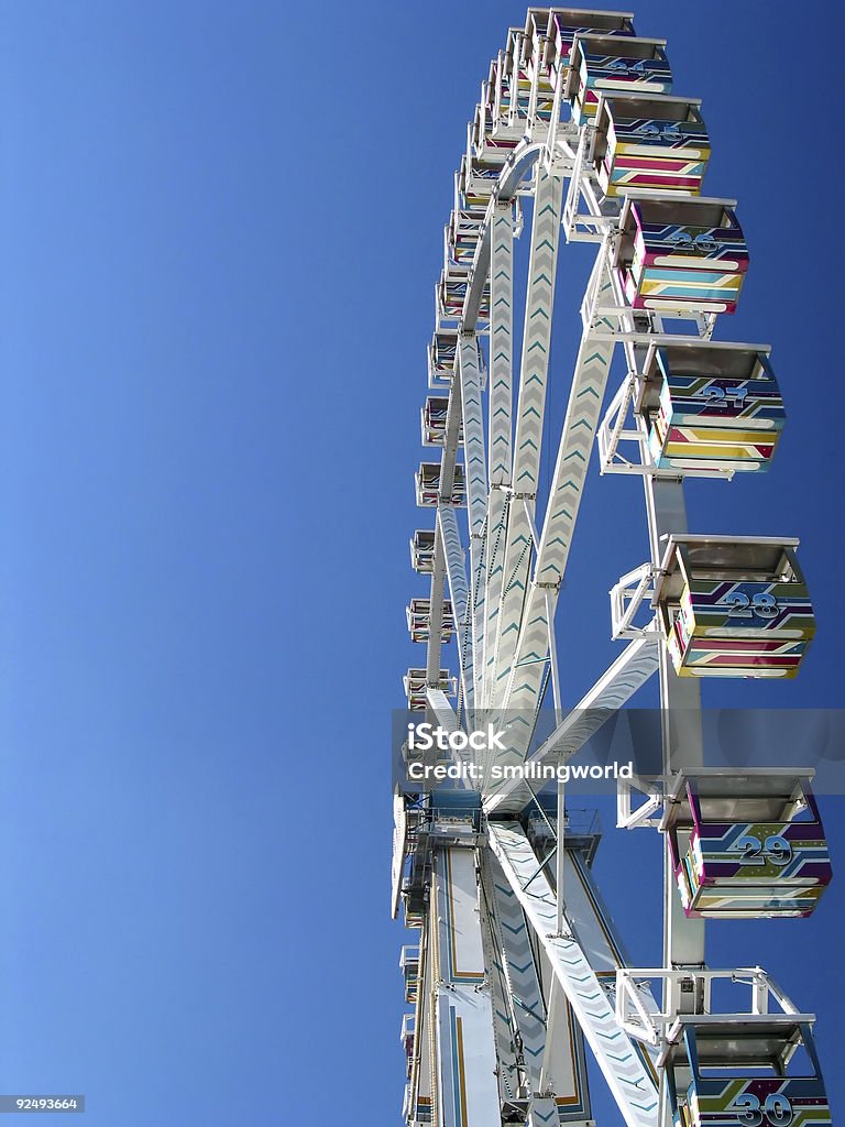 Sideview der Riesenrad - Lizenzfrei Aussicht genießen Stock-Foto