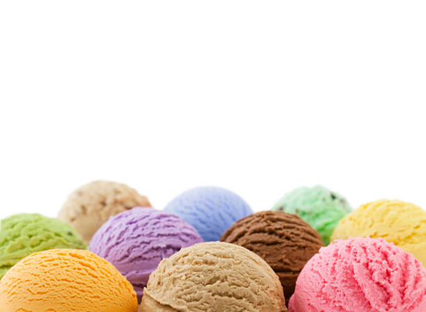 istock Colorful Ice Cream Border 924939326