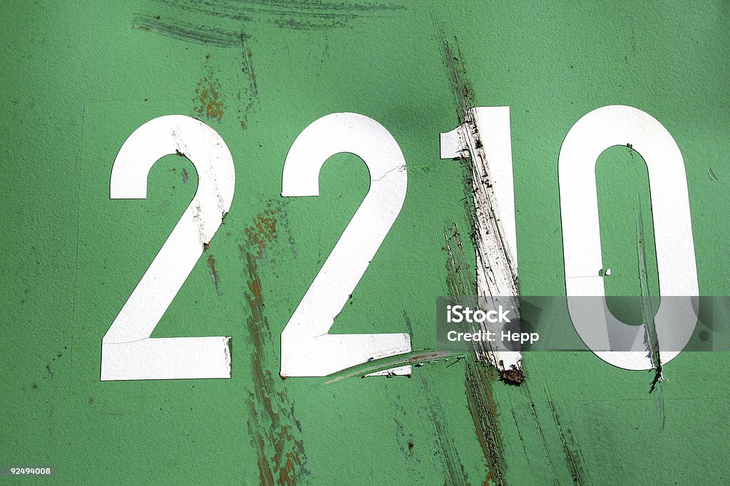 Nummer 2210 - Lizenzfrei Malfarbe Stock-Foto