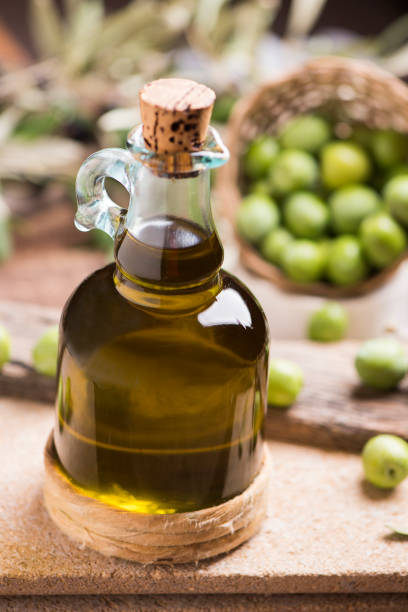 istock Bottle of extra virgin olive oil 924942782