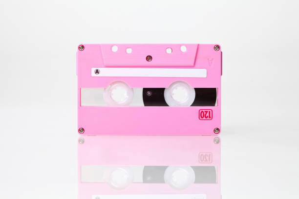 istock Magnetic tape cassette for audio music recording 924947038