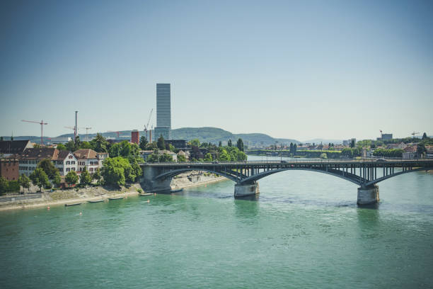 istock bridge over rhine river in basel, switzerland 924948050