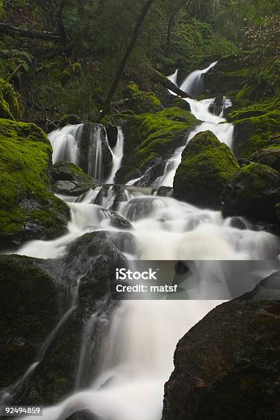 Waterfall 1 Stock Photo - Download Image Now - Autumn, Black Color, California
