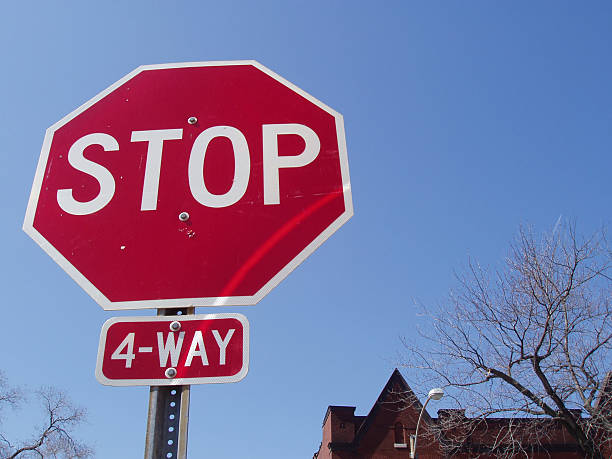 Stop Sign stock photo