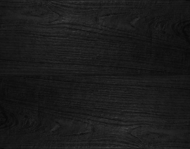 istock Black wooden texture background blank for design 924954434