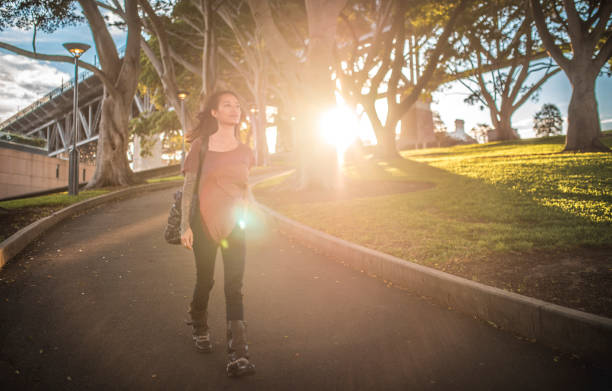 istock Woman posing in Sydney 924955428