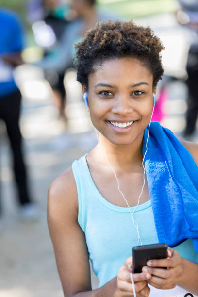 istock Athletic woman cools down after marathon 924958762