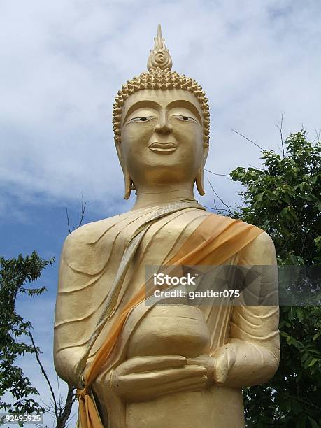 Relaxing Buddha Stock Photo - Download Image Now - Adulation, Buddha, Buddhism