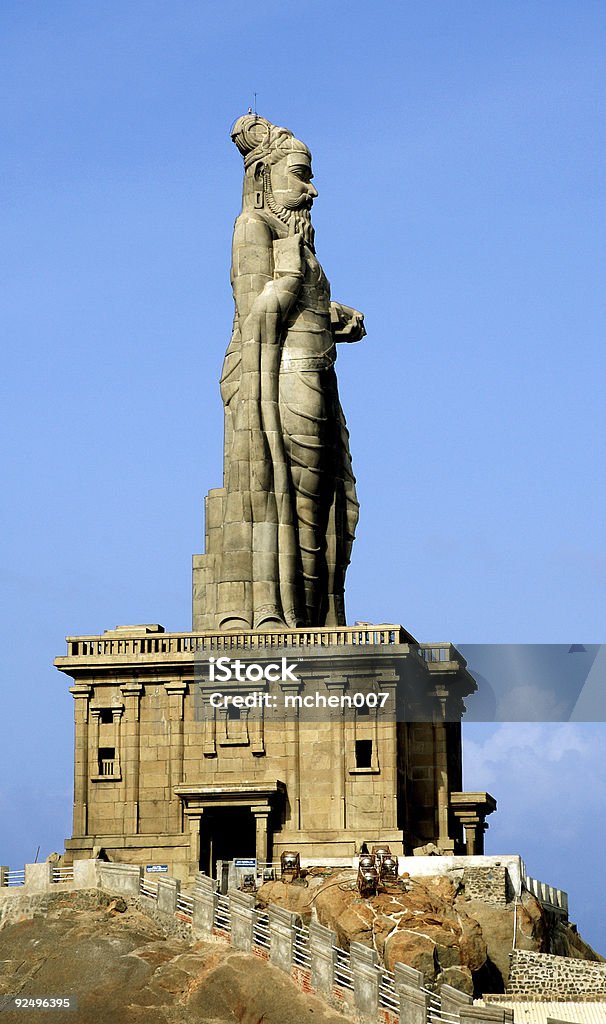 Architecture: Inde poète Tiruvalluvar Statue - Photo de Statue libre de droits