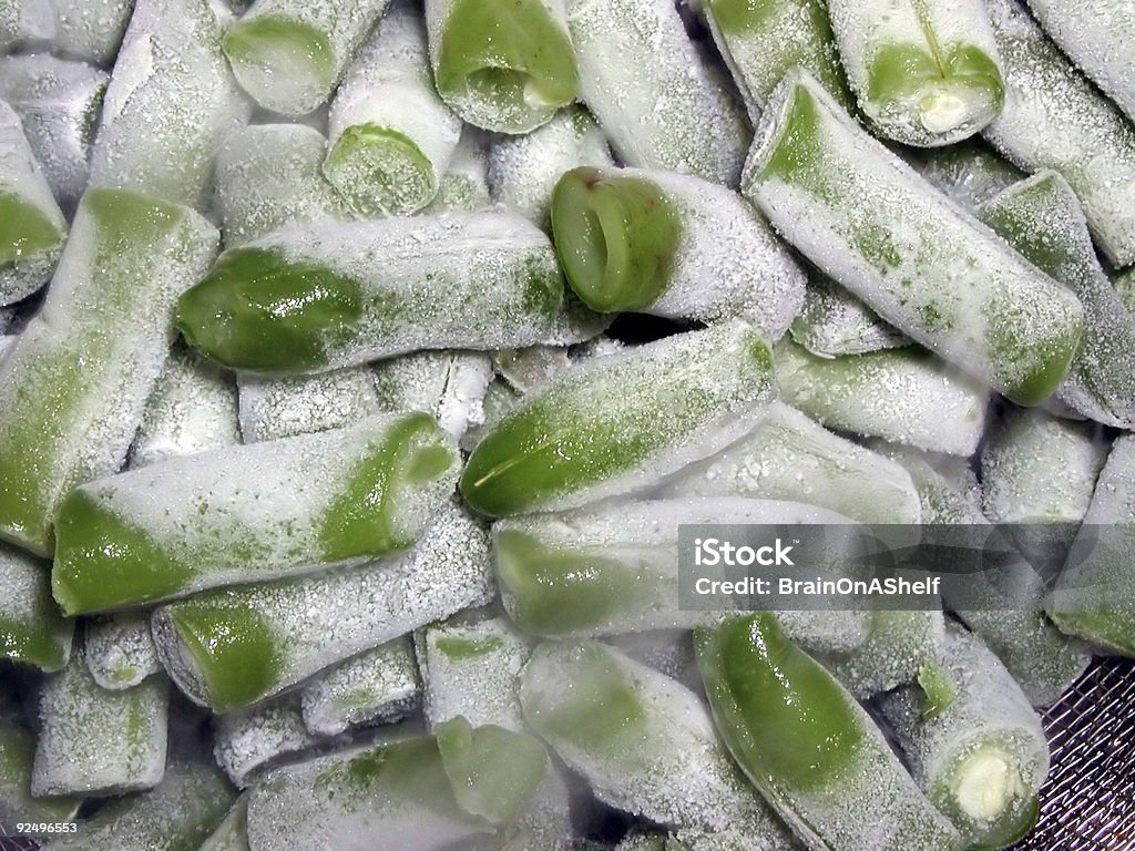 Замороженные Зеленой фасоли - Стоковые фото Без людей роялти-фри