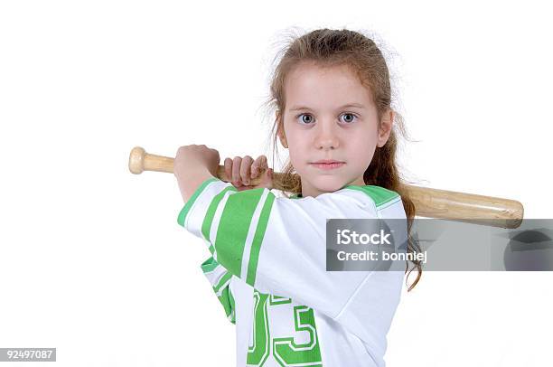 Foto de Batter Up e mais fotos de stock de Bater - Bater, Beisebol, Menina