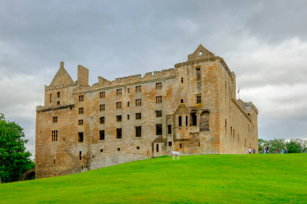 linlithgow palace, scozia - linlithgow palace foto e immagini stock