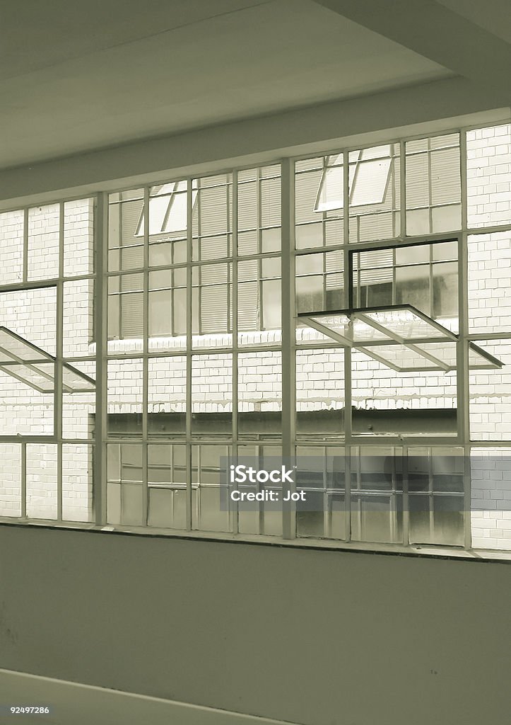 Wnętrze okna ściany - Zbiór zdjęć royalty-free (Loft)
