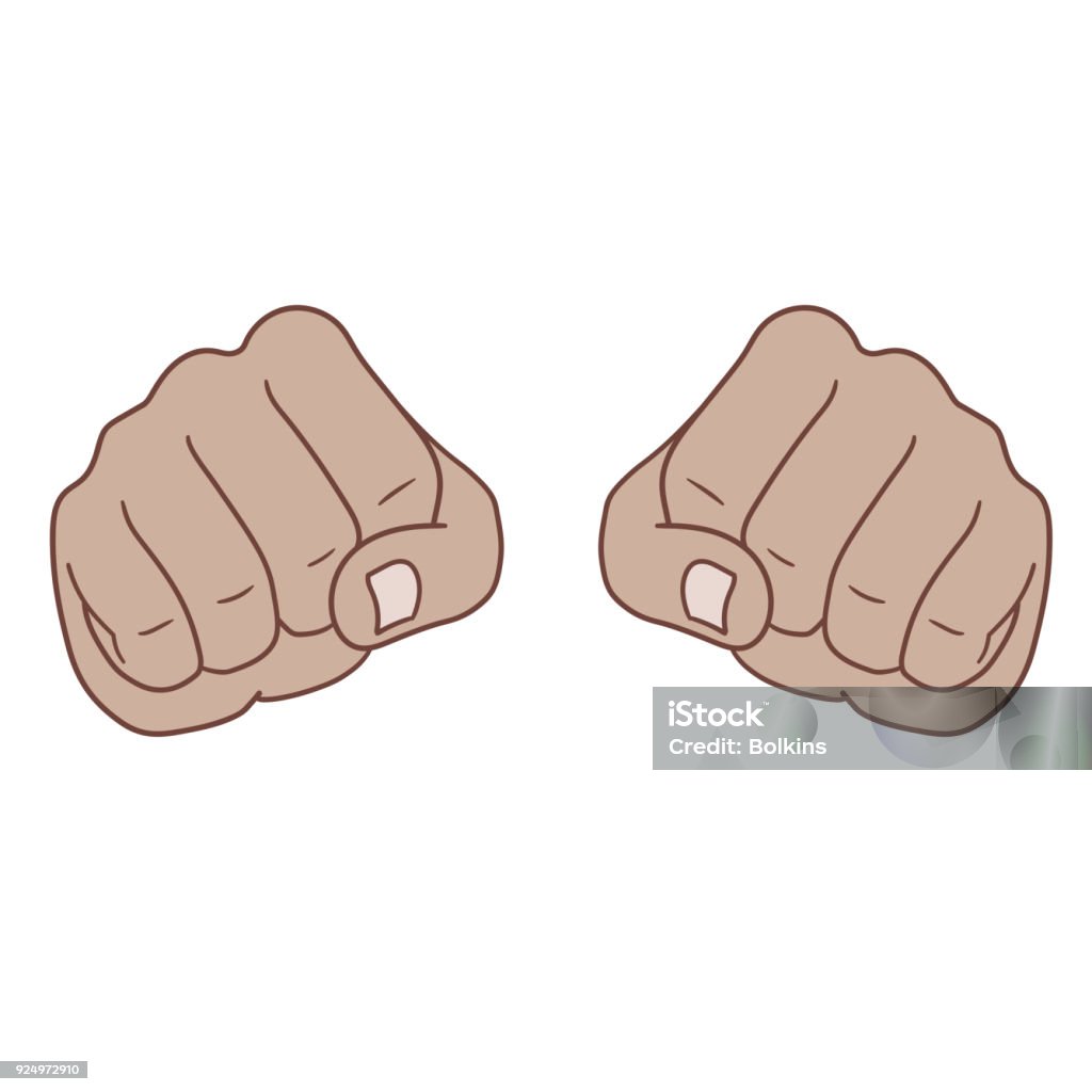 Fists Fists 개념에 대한 스톡 벡터 아트 및 기타 이미지 - 개념, 격노한, 공격성 - iStock