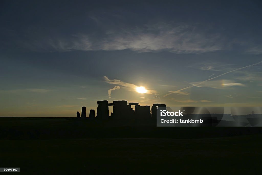 Stonehenge Silhouette - Photo de Archéologie libre de droits