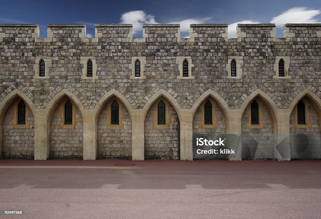 Castelo de parede - Foto de stock de Alto - Descrição Geral royalty-free
