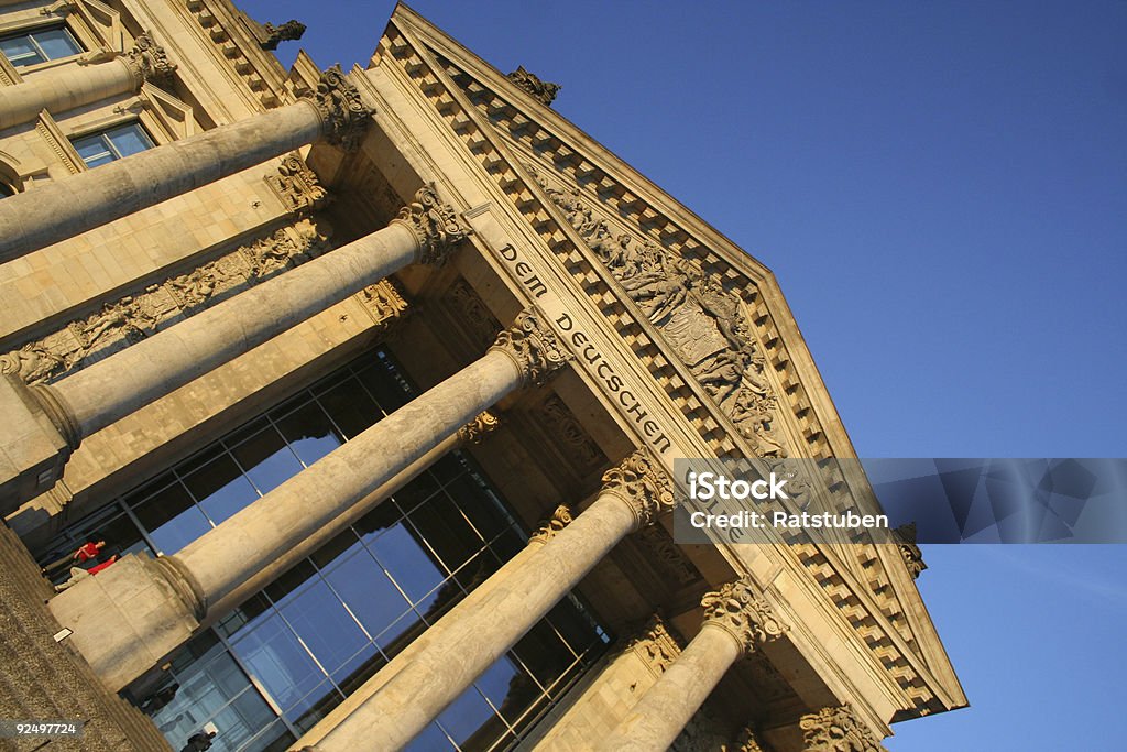 Dem Deutschen Volke - Foto stock royalty-free di Architettura