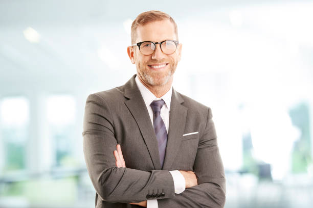 istock Middle aged businessman portrait 924978176