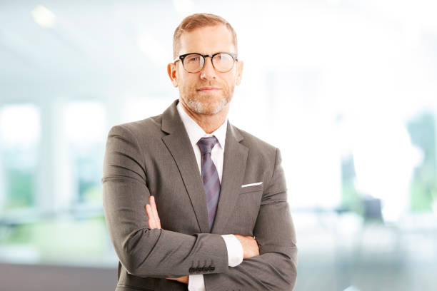 istock Middle aged businessman portrait 924978244