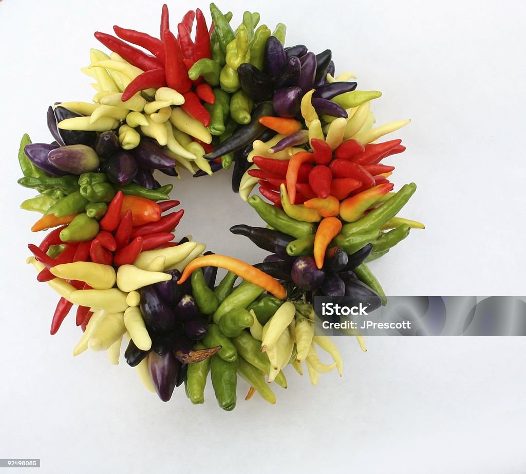 Pepe Corona di fiori - Foto stock royalty-free di Corona di fiori - Composizione
