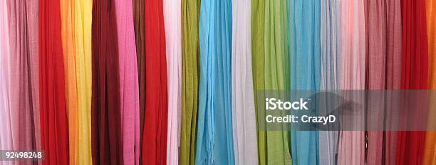 Colored Scarfs Stock Photo - Download Image Now - Abstract, Backgrounds, Choice