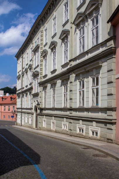 Historical buildings in old town in Prague, Czech republic Beautiful buildings at old town in Prague, Czech republic old town bridge tower stock pictures, royalty-free photos & images