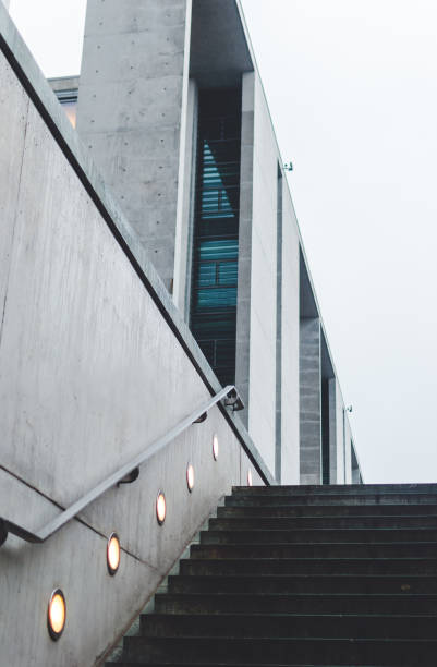 istock Empty subway station stairs near German Chancellery in Berlin, Germany. 924985364