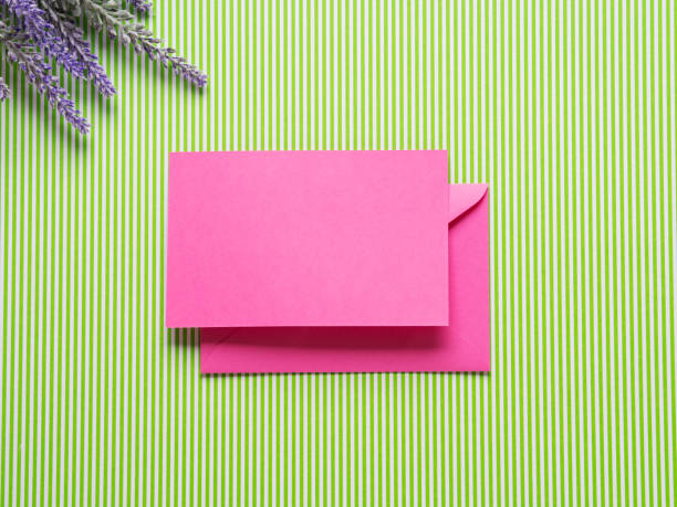 istock Lavender flowers and blank card 924991774