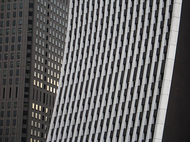 Business district: Shinjuku, Tokyo, Japan stock photo