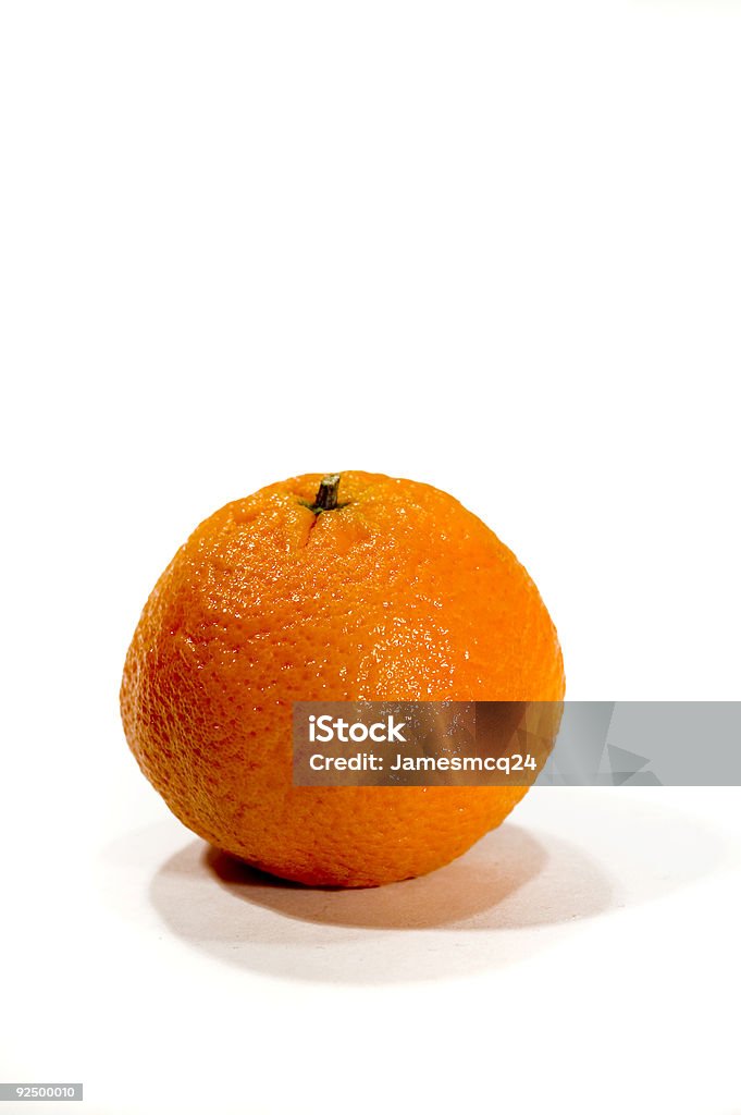 Arancio isolato - Foto stock royalty-free di Alimentazione sana