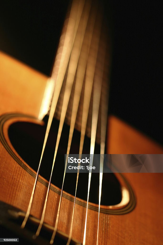 Guitarra acústica - Royalty-free Escritor de Canções Foto de stock