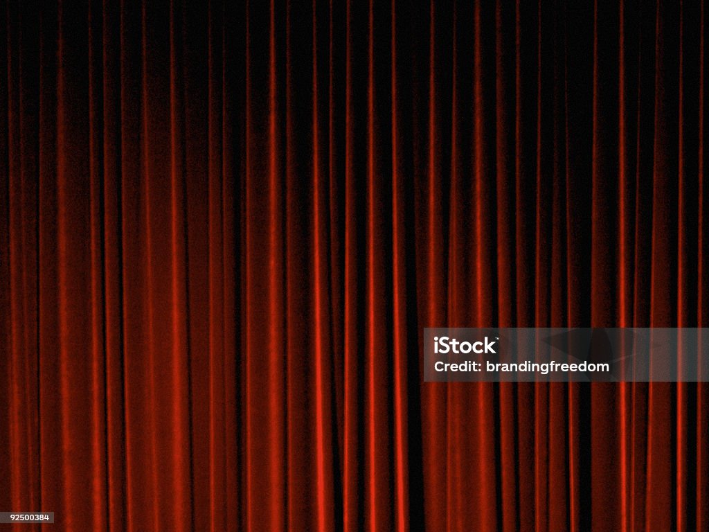 Cortina de palco - Foto de stock de Cortina royalty-free