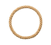 Circle rope frame
