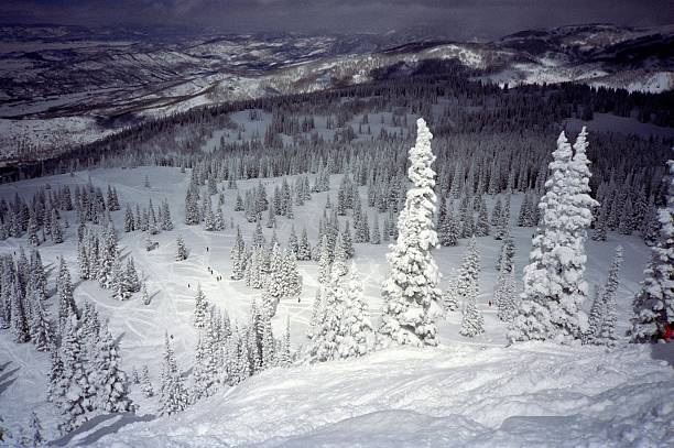Ski slopes in Norway.