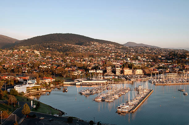 Hobart Harbour  mast sailing photos stock pictures, royalty-free photos & images