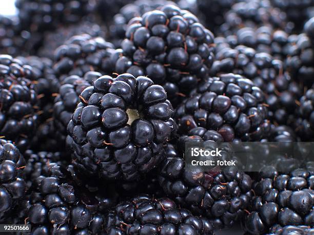 Closeup Of A Bunch Of Blackberries Stock Photo - Download Image Now - Blackberry - Fruit, Fruit, Berry