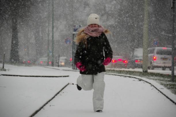 istock Girl having snow fun 925017006