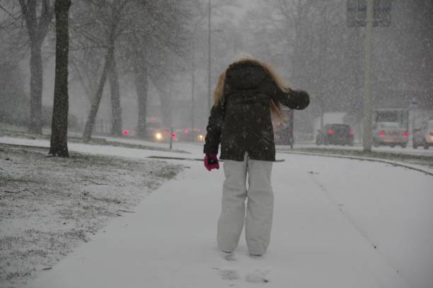 istock Girl having snow fun 925017906
