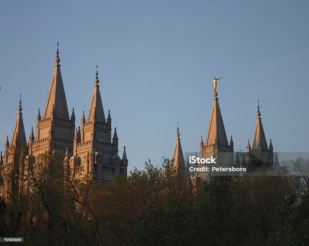 Temple de 5 - Photo de Angle libre de droits