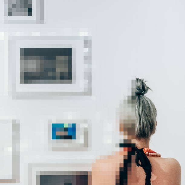 istock Pixelated Woman At Home 925026018