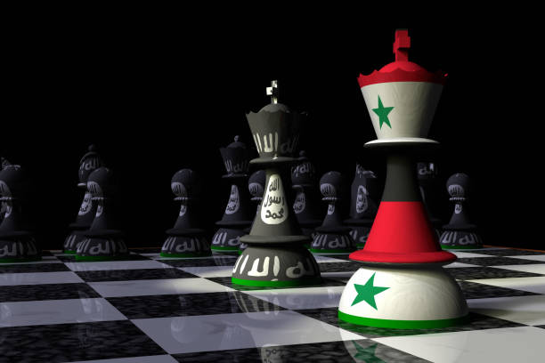 istock Syria and Islamic State Chess Standoff 925028206