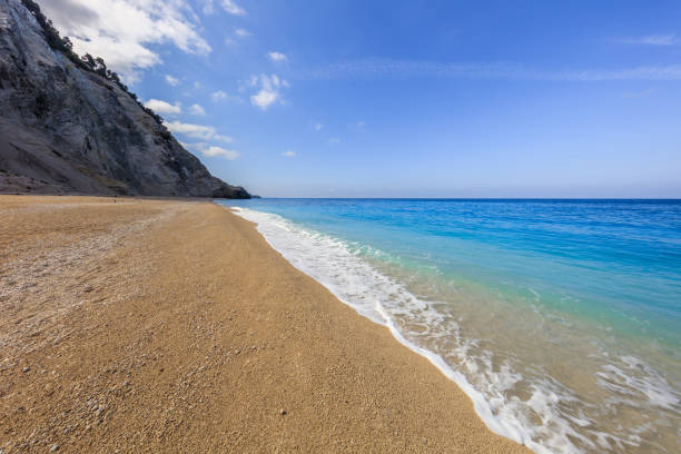 istock Egremni beach at Lefkada, Ionion sea, Greece 925032648