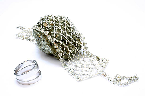 istock Choker and Ring with Fool's Gold 92503733