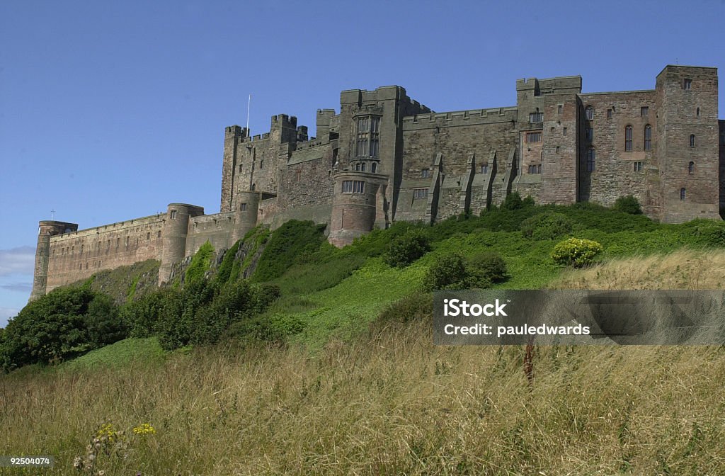 De Bamburgh - Foto de stock de Azul libre de derechos