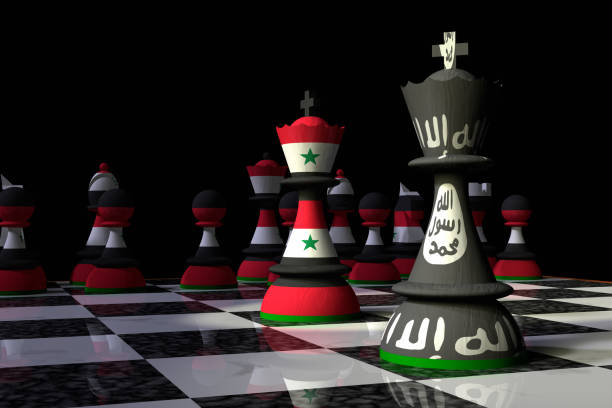 istock Syria and Islamic State Chess Standoff 925040948