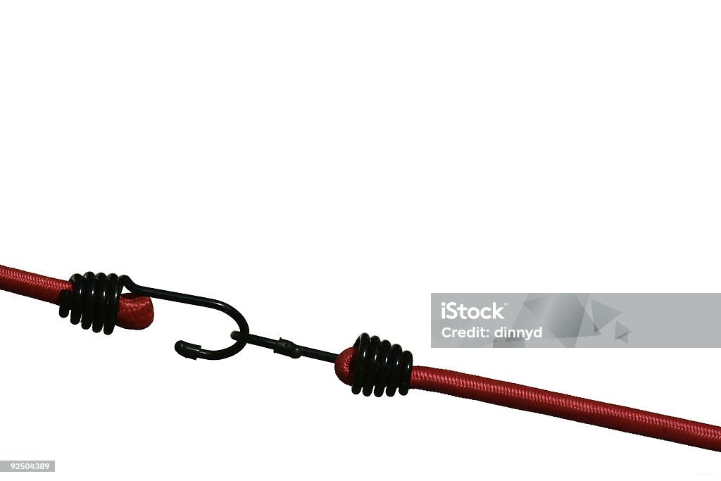 Rojo strecth cable 1 - Foto de stock de Adicción libre de derechos