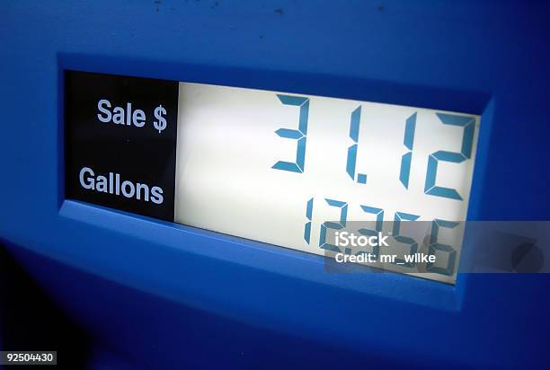 Another Pay At The Pump Horror Stock Photo - Download Image Now - Color Image, Currency, Finance